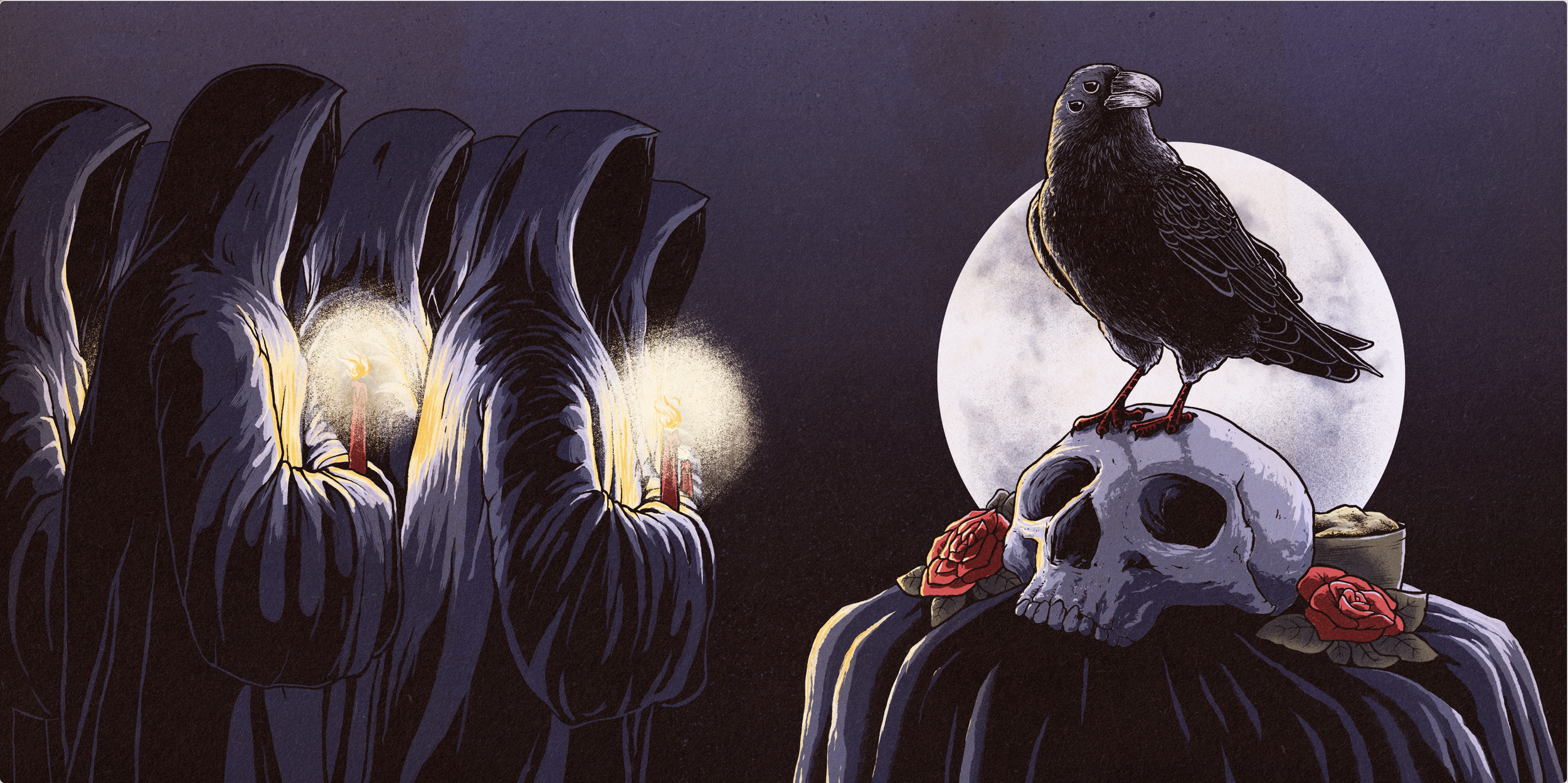 Andrew Haines Art - Jedi Mind Tricks album illustrations — Andrew